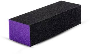 Ikonic Basics 4 Way Ultra Lightweight Manicure Pedicure Acrylic Nail Buffer Block, IKB-708C