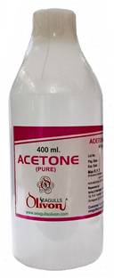 Seagulls Olivon Pure Acetone| 400ml| Nail Polish Remover| Fast Drying| Versatile Use| No Residue