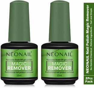 NEONAIL Nail Polish Remover In 3mins Quickly Removes Nail Polish (Don't Hurt Nails) 2Pcs