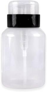 Hair line Push Down Pump Dispenser Nail Art Polish n Makeup Remover Pumping Empty Bottle