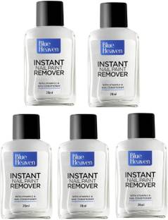 BLUE HEAVEN INSTANT NAIL PAINT REMOVER 28MLPACK OF 5
