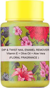 THTC Dip & Twist Nail Polish Lacquer Remover Sponge Strawberry