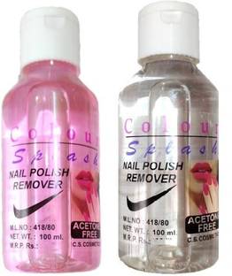 Glamezone Acetone Free Nail Color Remover Set of 2