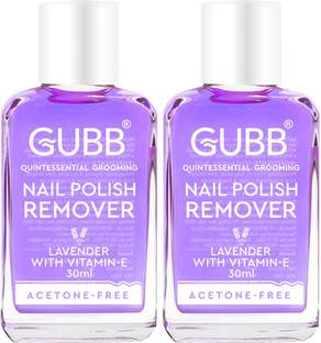 GUBB Nail Polish Remover Lavender | Nourishes nail | Acetone free
