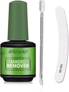 NAILWIND Gel Nail Polish Remover, Peel off in 3-5 Min, Quick & Easy Removes Gel Nail
