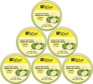ForSure Nail Paint Remover Wipes Pack of 6_C10