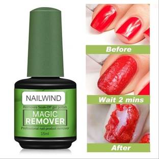 My Colors Magic Remover Gel Nail Polish Remover Within 2-3 Mins Soak off Remover Tools
