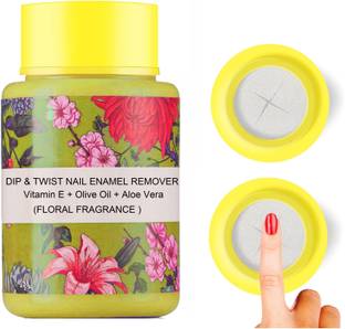 THTC Dip & Twist Nail Polish Remover Sponge With Fresh Floral Fragrance