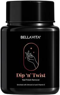 BELLAVITA Dip 'n' Twist Nail Polish Remover | Quick and Easy Removal | Gentle on Nails