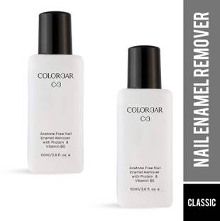 COLORBAR Acetone Free Nail Enamel Remover 110ml Pack-2