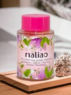 maliao Dip & Twist Nail Enamel Remover Vitamin E + Olive Oil + Aloe Vera