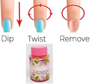 Emijun Dip & Twist Instant Nail Polish Remover Nail Polish Remover