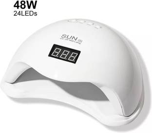 Gleevia 48W SUN5 Professional 24 LED Nail Lamp for Nail Gel Polish Dryer UVLamp Nail Art Nail Polish Dryer
