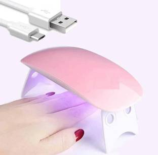EZELFLOW BEAUTY Mini USB UV Sun Dryer Gel Nail Polish Art Curing LED Lamp Portable Manicure Tool Nail Polish Dryer