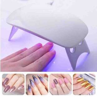 CATERINACHIARA Mini UV LED Nail Lamp, Portable Gel Light Pocket Size Nail Dryer Nail Polish Dryer