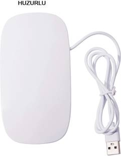 HUZURLU Mini UV/LED Nail Dryer - 6W USB Portable Gel Polish Curing Lamp Nail Polish Dryer