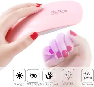My Machine UV RESIN LIGHT SUNmini LED UV Nail Polish Dryer, Mini Foldable Nail Lamp MM-02 Nail Polish Dryer