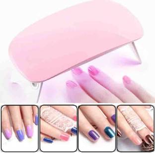 Gabbu 6W LED UV Nail Polish Dryer Curing Lamp Light Portable for Gel Based Polishes Nail Polish Dryer