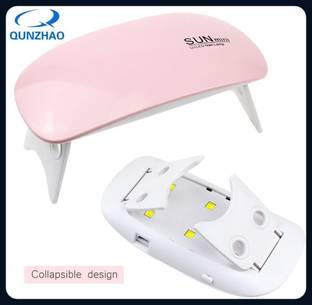 MALLADE Mallade_Nails Polish Drayer Machine Mini Foldable Gel Based (UV Power 6 W) Nail Polish Dryer