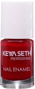 KEYA SETH AROMATHERAPY Red Carpet Long Wear Nail Enamel Enriched with Vitamin E & oil 6ml Red Carpet