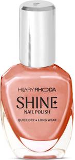 Hilary Rhoda Mirror Shine Nail Polish| Glossy Gel Finish| Long Lasting & Chipfree Nail Polish ( Cool green )