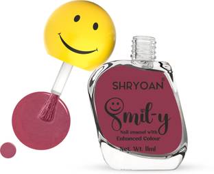Shryoan Smil-y Glossy Nail Enamel With Enhanced Colour|Long Lasting Nail Polish Shade-32