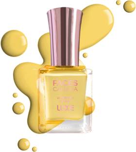 FACES CANADA Ultime Pro Splash Luxe Nail Enamel | Glossy Finish | Quick Drying Canary (L06)
