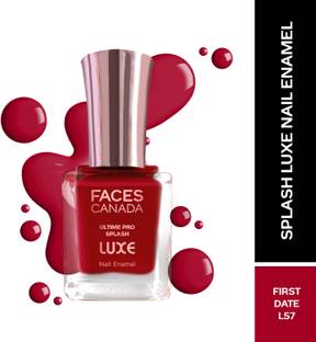 FACES CANADA Ultime Pro Splash Luxe Nail Enamel | Glossy Finish | Quick Drying First Date (L57)