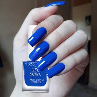 VOZO Non-Toxic Eco-Friendly & Quick Dry Nail Polish (VZ-37) Cobalt Blue
