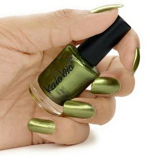 कलोबियो Metallic Nail Enamel - Venom Green वेनम ग्रीन M6