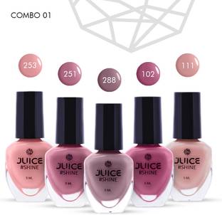 Juice #SHINE | High Gloss, Gel Effect, 80% more pigmented | Vegan Nail Polish NEUTRALS