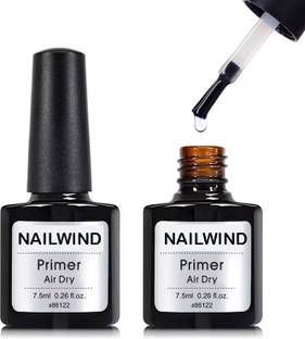 NAILWIND Nail Primer, Fast Air Dry, No Lift Prep for Gel and Acrylic Powder Foundation for Long-lasting Nail Polish 7.5ml