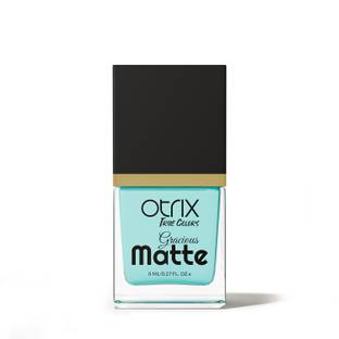 Otrix True Colors Gracious Matte Nail Polish|Quick Drying|Long Lasting|21 Free Formula ICY MATTE
