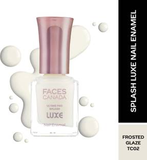 FACES CANADA Ultime Pro Splash Luxe Nail Enamel | Glossy Finish | Long Stay Frosted_Glaze