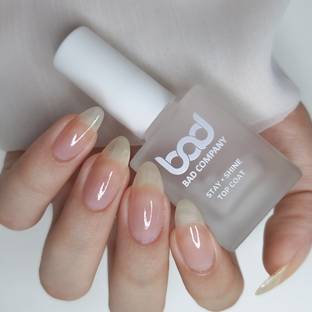 BAD COMPANY Stay + Shine Top Coat Transparent