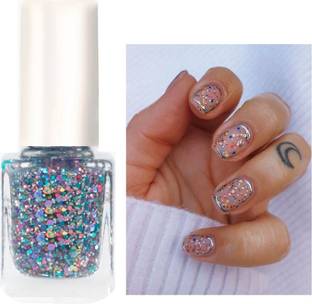Emijun multi color glitter nail polish waterproof multi color