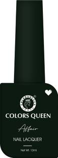 COLORS QUEEN Affair Matte Nail Lacquer, Chip Resisting, Long Lasting & Quick Dry Nail Polish 14 - Jungle Green