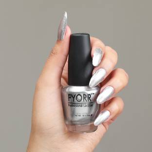 FYORR Long Lasting Highly Pigmented Nail Polish / Color (15ml) Silver Magic