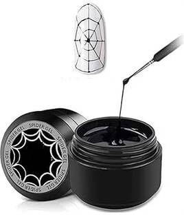 Cameleon Spider Gel for Painting Elastic Drawing for Nail Art Black