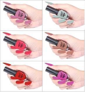 HOOT Chip Free Nail Polish | Glossy Finish | Rich Pigmentation | Quick Drying Formula Multicolor-6