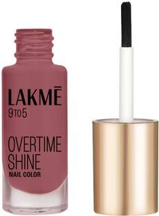 Lakmé 9 to 5 Primer + Gloss Nail Color Red Alert