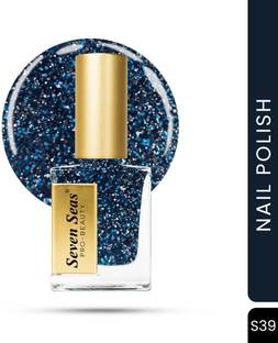 Seven Seas Candy Coat Nail Polish | Quick Dry | Give High Shine Chip Resistant Nail Polish Aqua