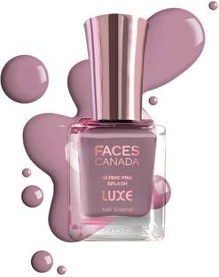 FACES CANADA Ultime Pro Splash Luxe Nail Enamel | Glossy Finish | Quick Drying Heliotrope (L13)