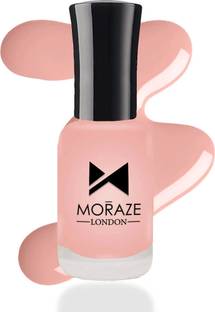 MORAZE Paint Your Own Rainbow Nude Nail Polish | Long Lasting Nail Polish | Chip Resistant Properties | Nail Lacquer | Nail Paint | Nail Enamel | for Girls | 8 ML | Shade- Rose Nude The Rose Nude