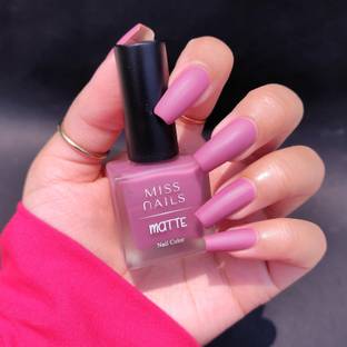 Miss Nails Toxic Free Matte Nail Paint Fall Mauve Mauve