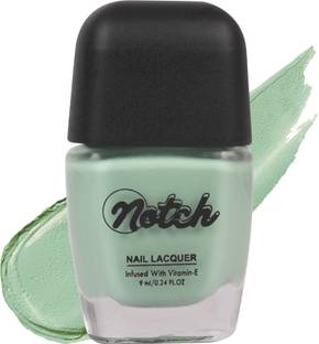 Notch 9ml Premium Long Lasting HD Finish Smooth Matte Look Nail Polish/Nail Enamel (Pistachio Green)