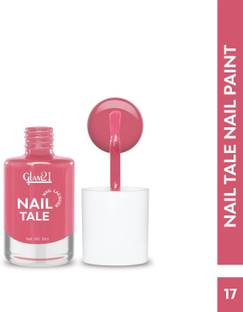 Glam21 Nail Tale Multicolor, Quick Dry & Chip Resistant Nailpaint | Long-stay Pink-03