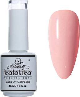 KALATIKA Soak Of UV LED Gel Polish 15ml Highly Pigmented Nail Paint Nude-Linen-104