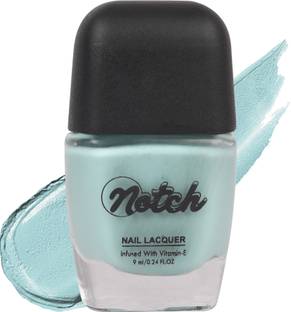 Notch 9ml Premium Long Lasting HD Finish Smooth Matte Look Nail Polish/Nail Enamel (Aqua Tide)