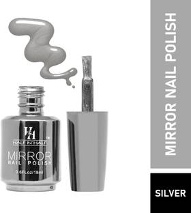 MATTLOOK Half N' Half Mirror Nail Polish, A-Silver (18ml) SILVER